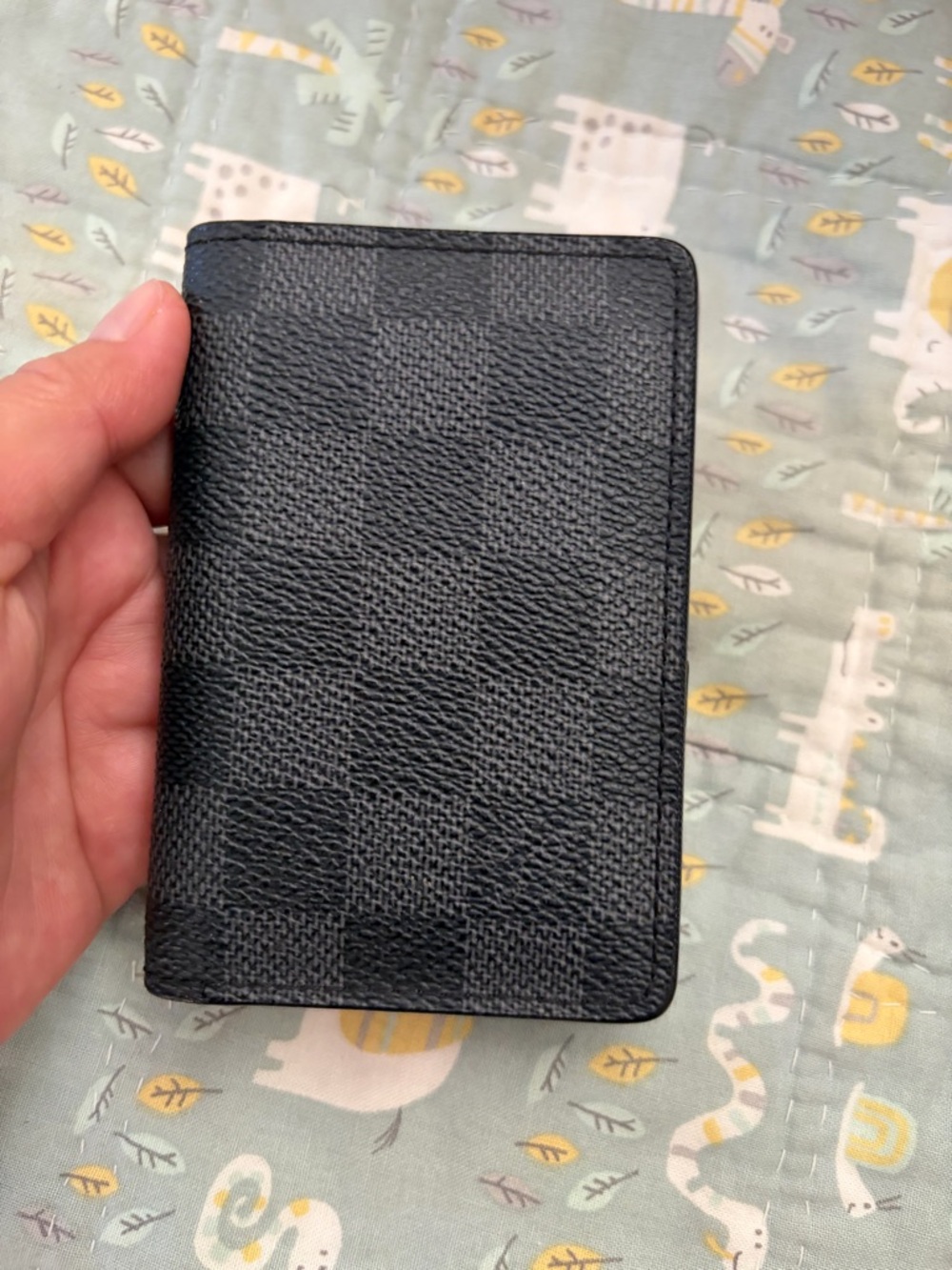 Louis Vuitton Pocket Organizer Graphite (PRICE FIRM)